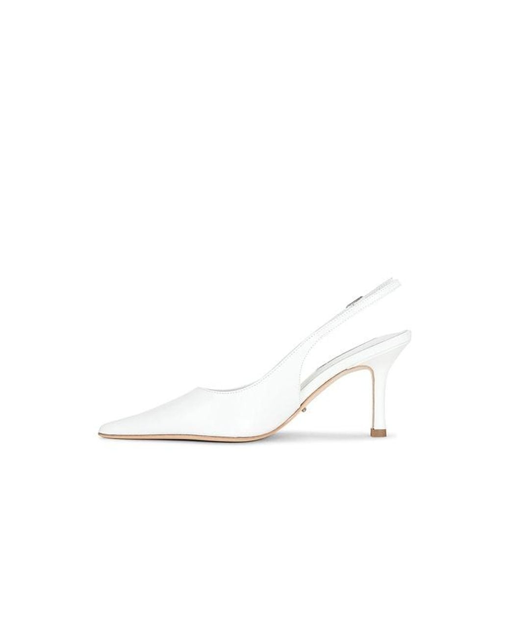 Tony Bianco White Samar Slingback Pump