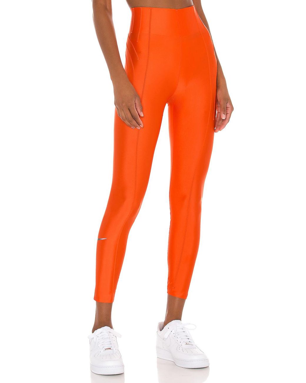 Buy Nike Orange Pro Dri-FIT 365 Mid-Rise 7/8 Leggings with Pockets