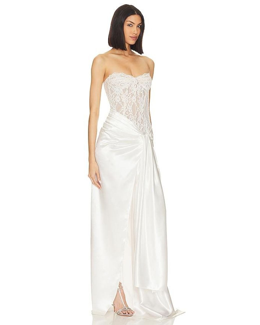 Bronx and Banco White X Revolve Gina Gown