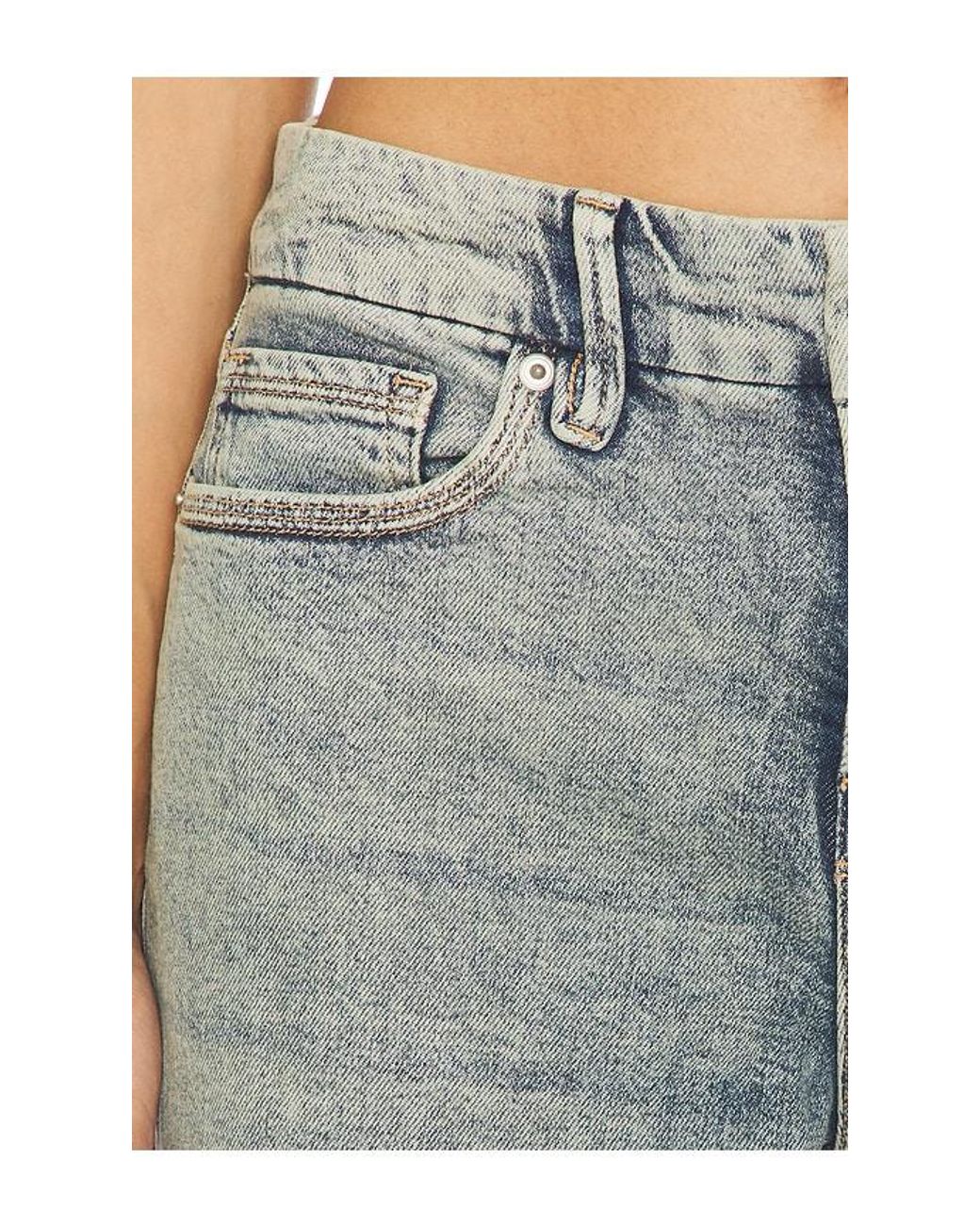 GOOD AMERICAN Blue Good 90's Petite Jeans