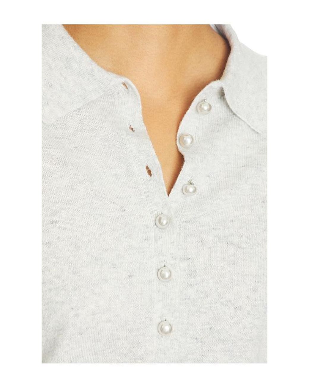 Lioness White Coco Knit Top
