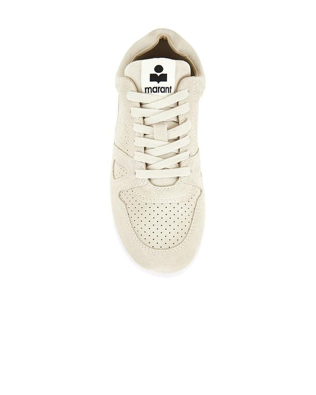 Isabel Marant White Senny Low Sneaker