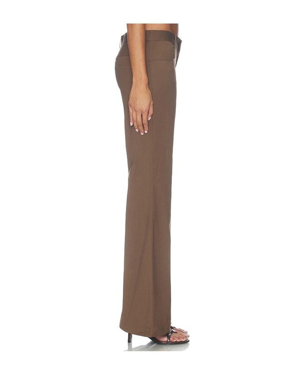 MOTHER OF ALL Brown Ada Tailored Pant