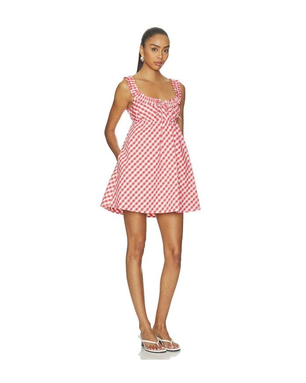 Tularosa Pink Rae Mini Dress