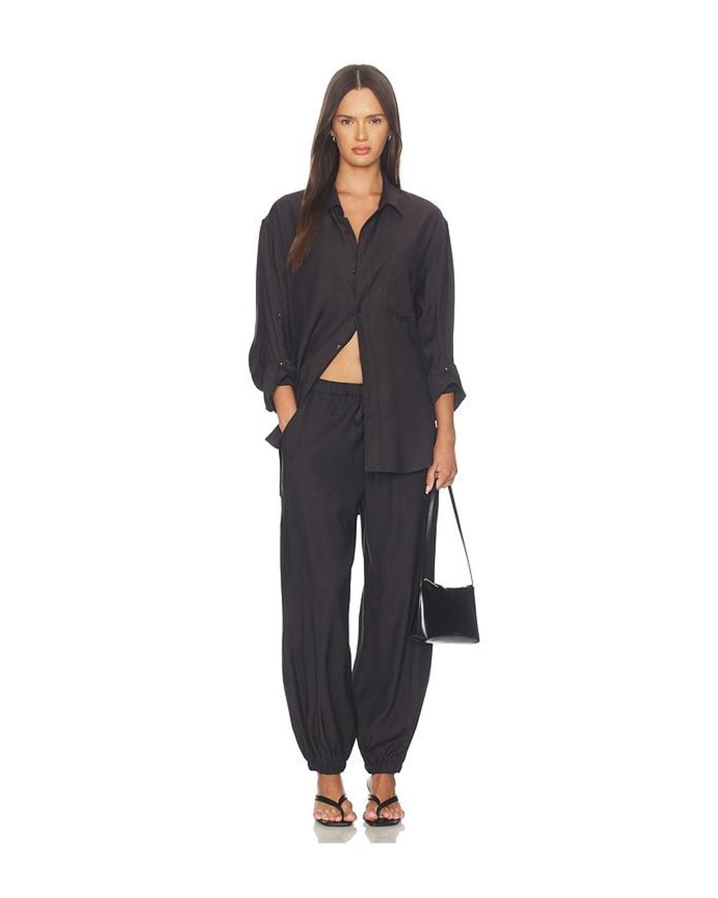 Citizens of Humanity Black Bubble Pull On Pants
