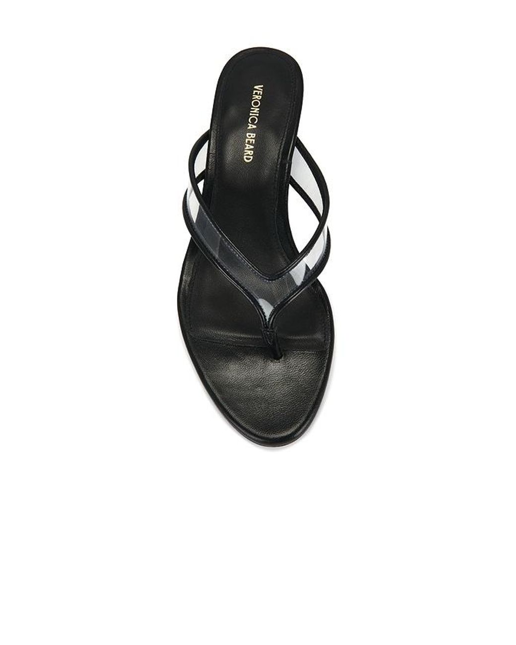 Veronica Beard Black Clea Wedge Sandal