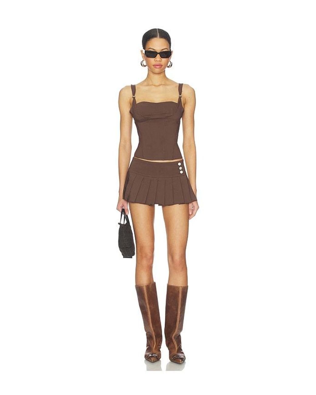 I.AM.GIA Brown Remini Skort