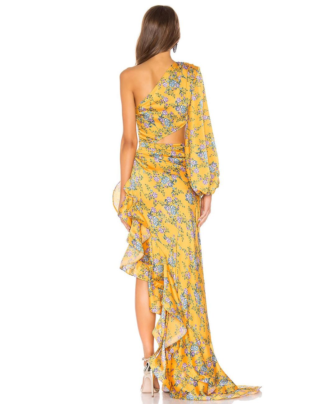 bronx and banco yellow dress