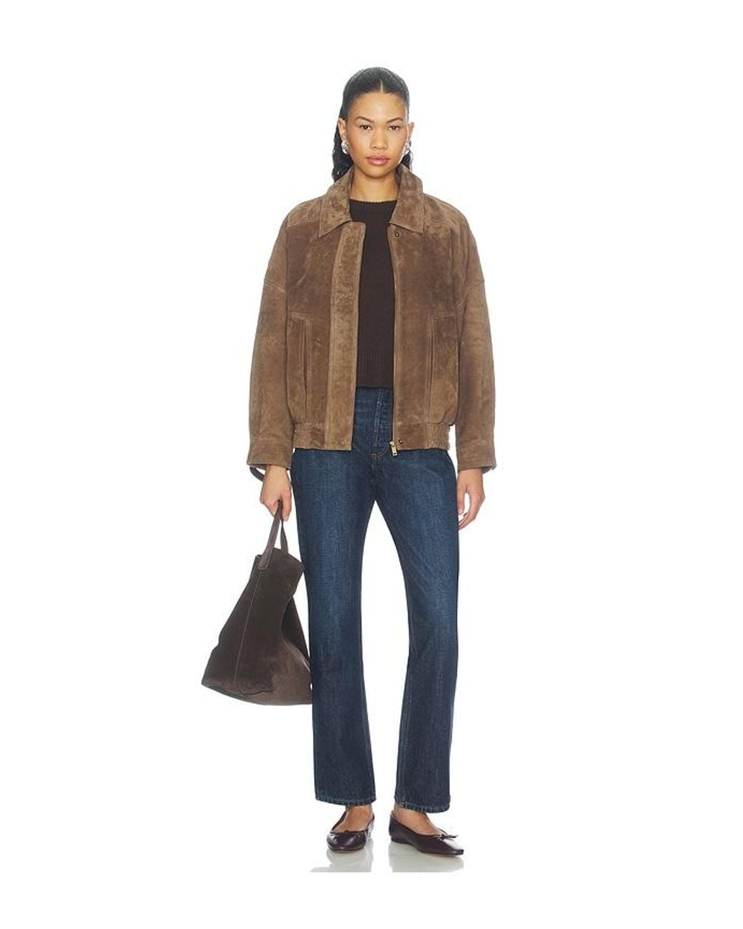 Heartloom Brown Sully Suede Jacket