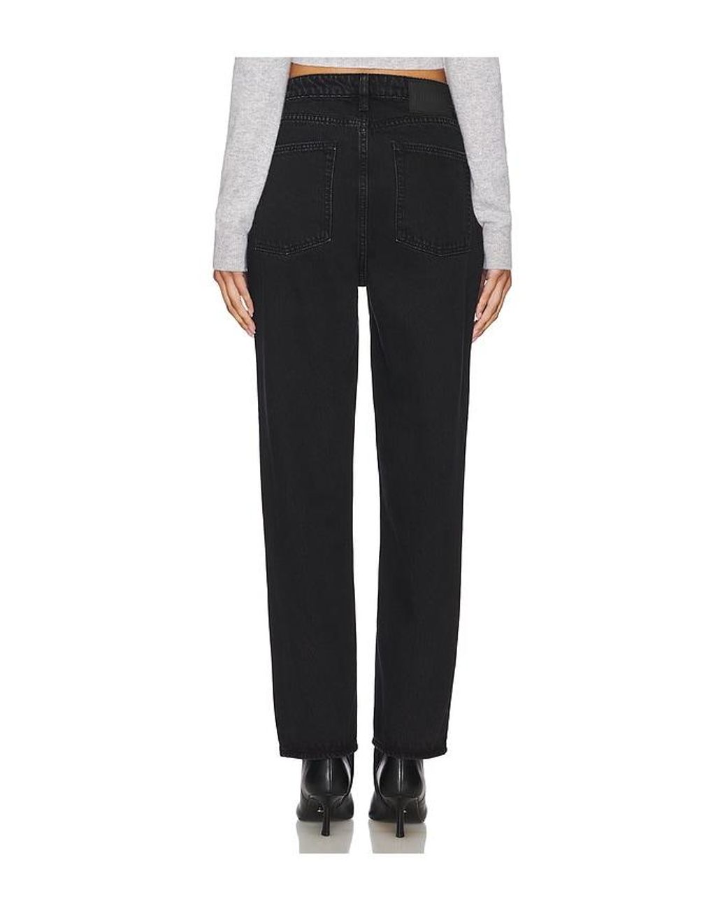 GRLFRND Black Eva Relaxed 90's Jeans
