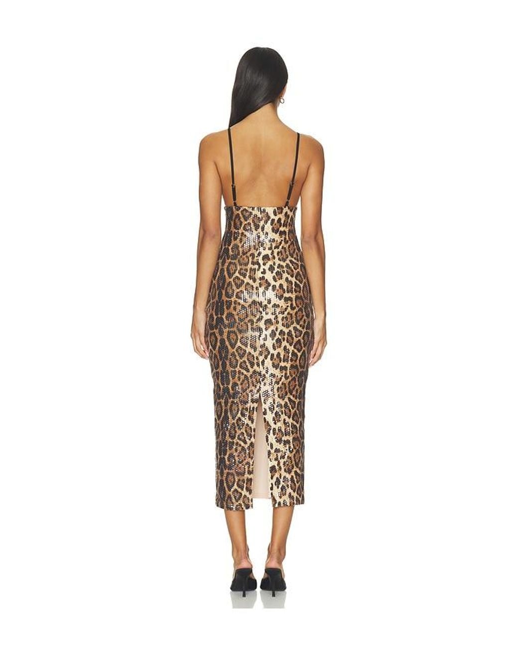 superdown Natural Dante Midi Dress