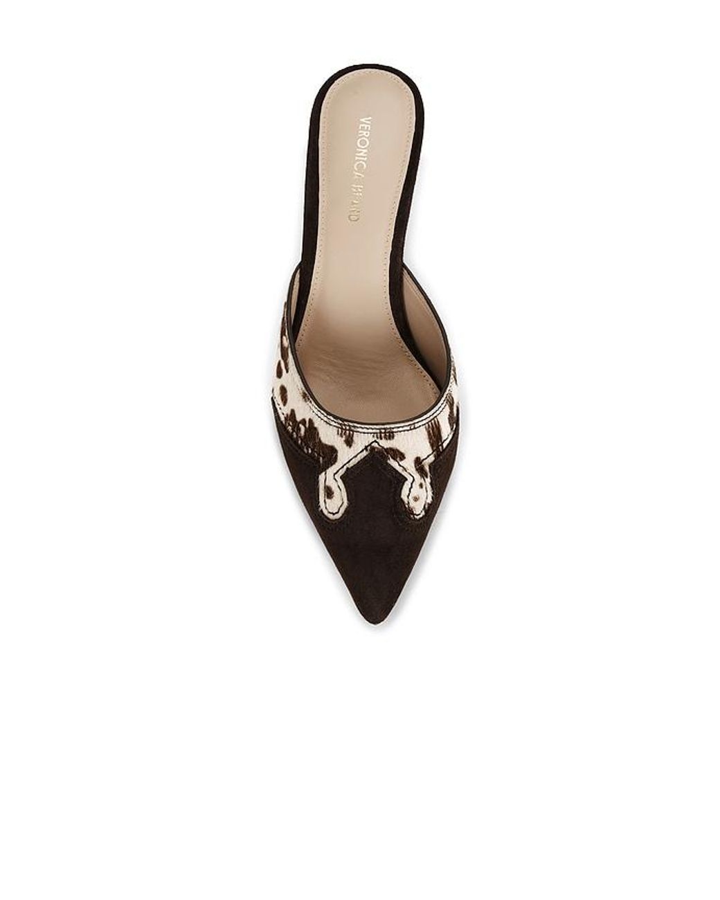 Veronica Beard Multicolor Lisa Western Mule Pump