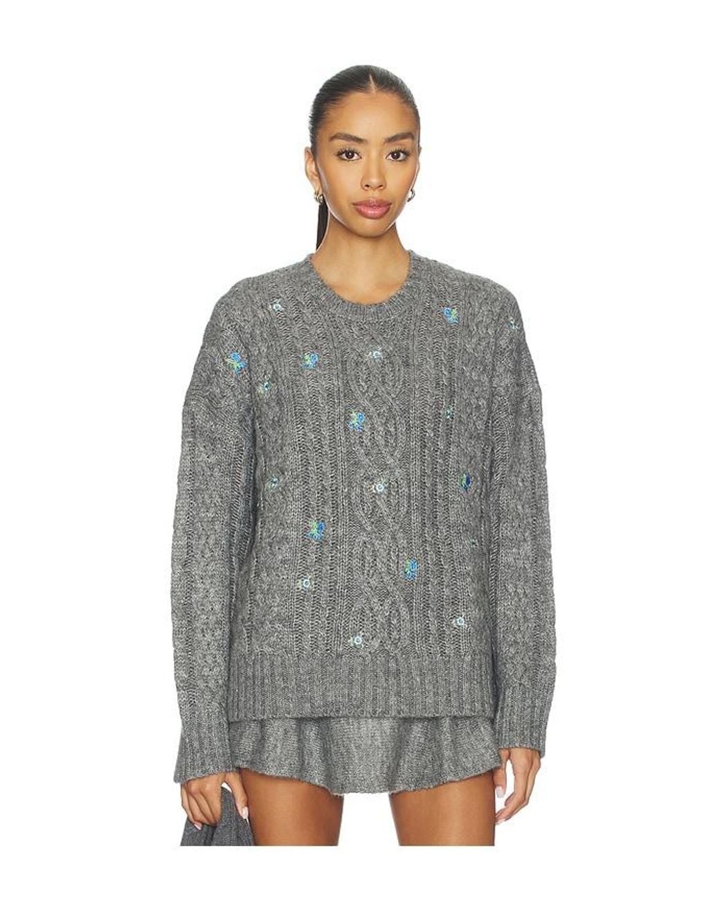 GUIZIO Gray Etta Jumper