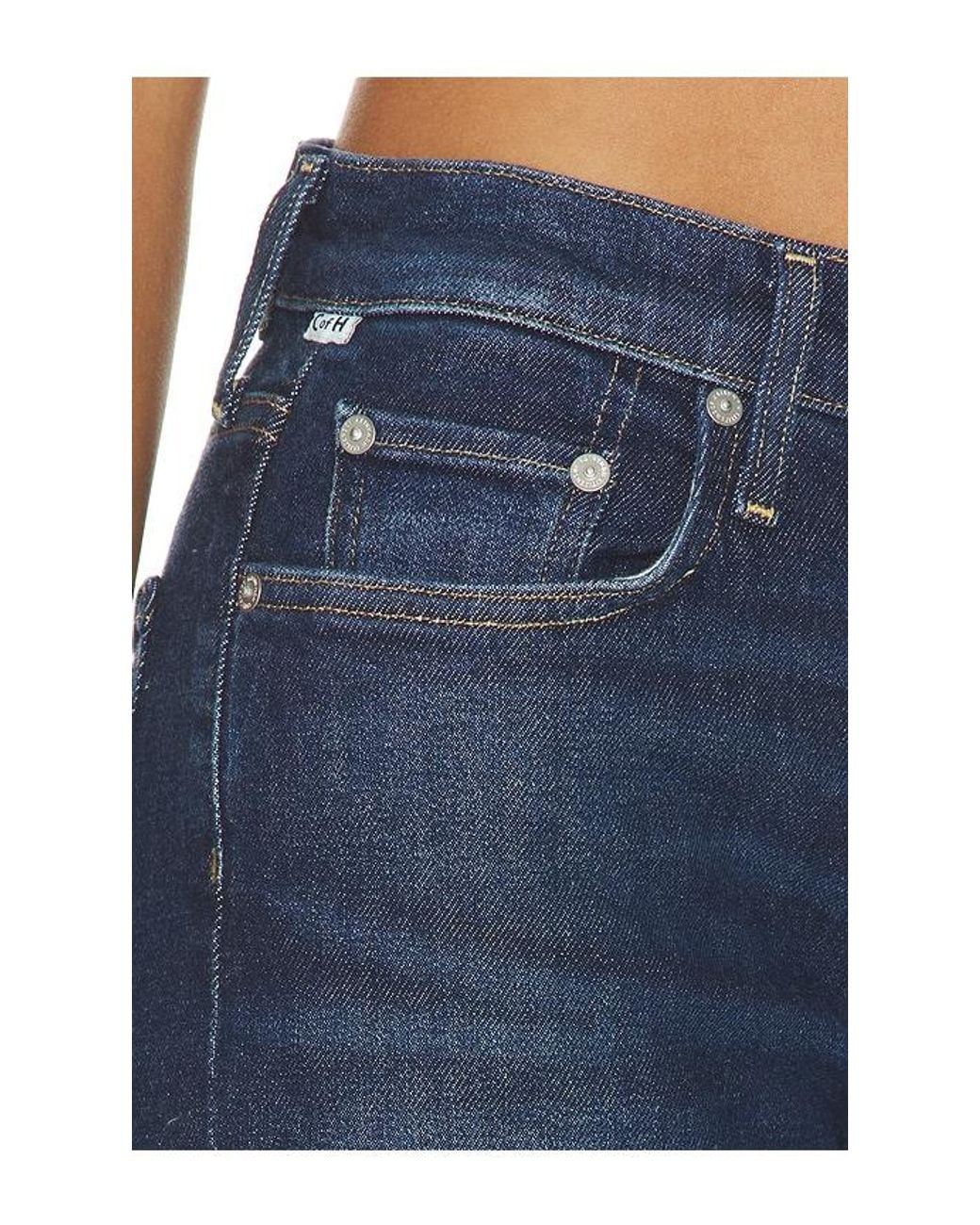 Citizens of Humanity Blue Nora Trouser Leg
