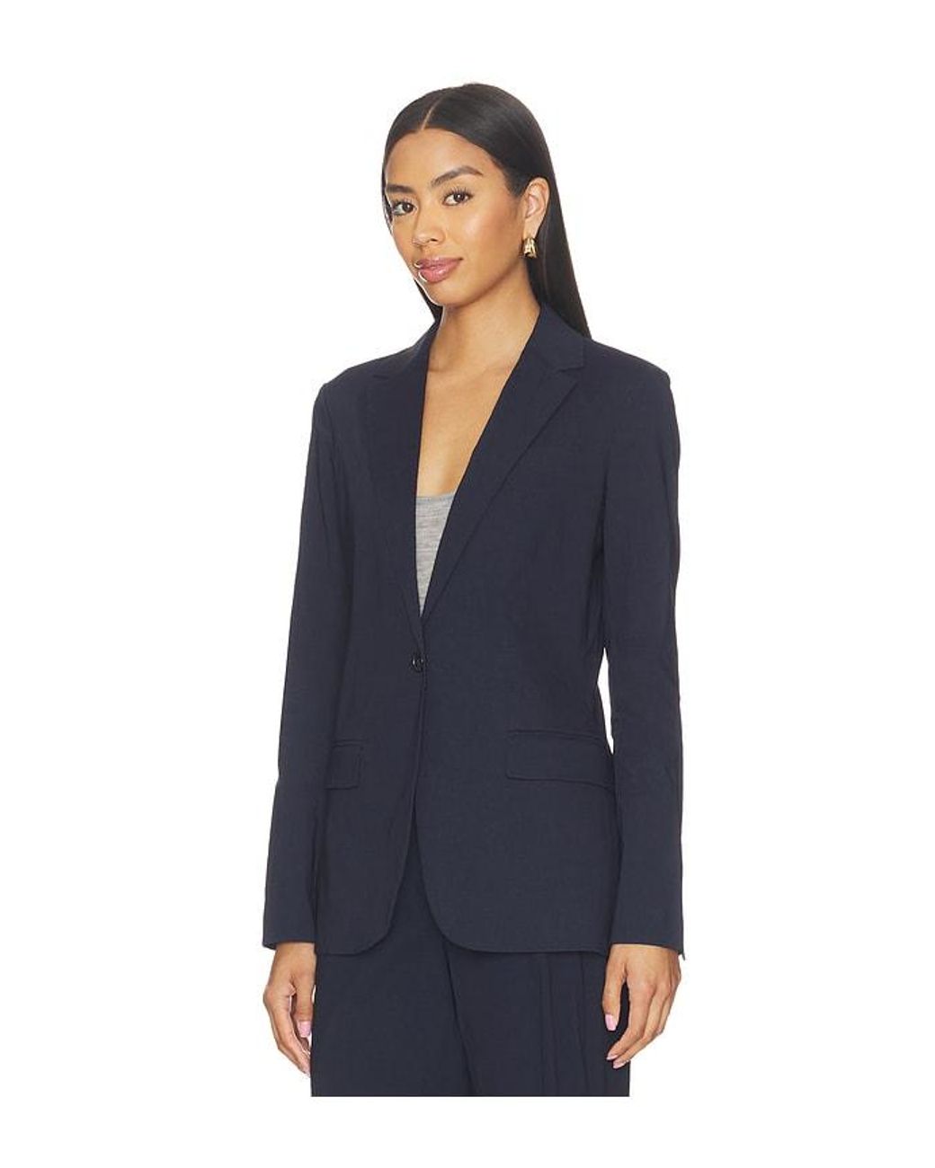 Theory Blue Staple Blazer