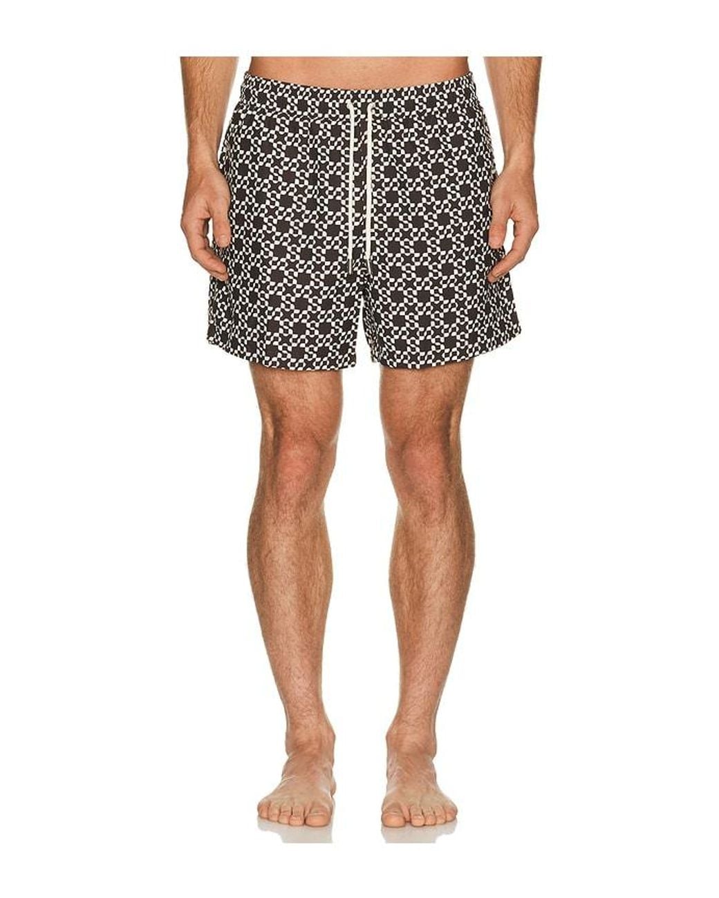 Jonathan Simkhai Black Malachi Swim Shorts for men