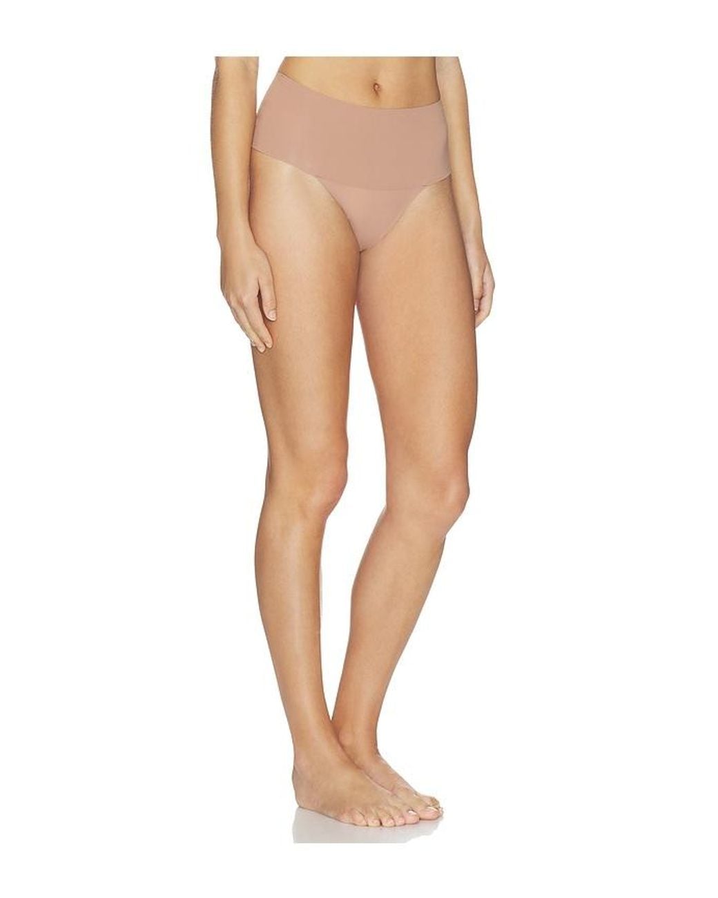 Spanx White Supersmooth Undie-Tectable Thong