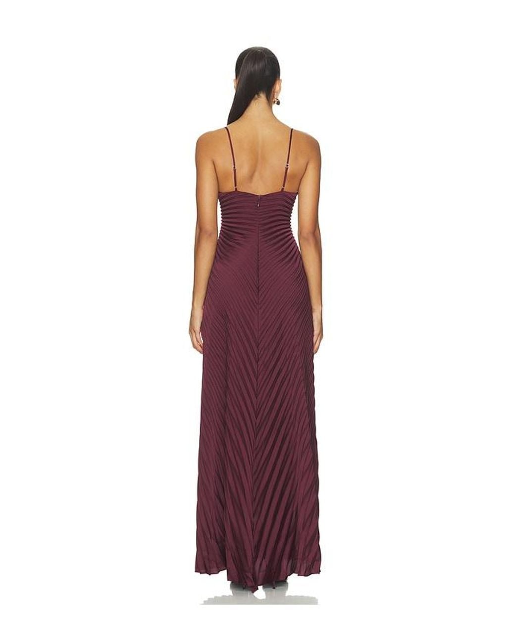 A.L.C. Purple Genevieve Gown