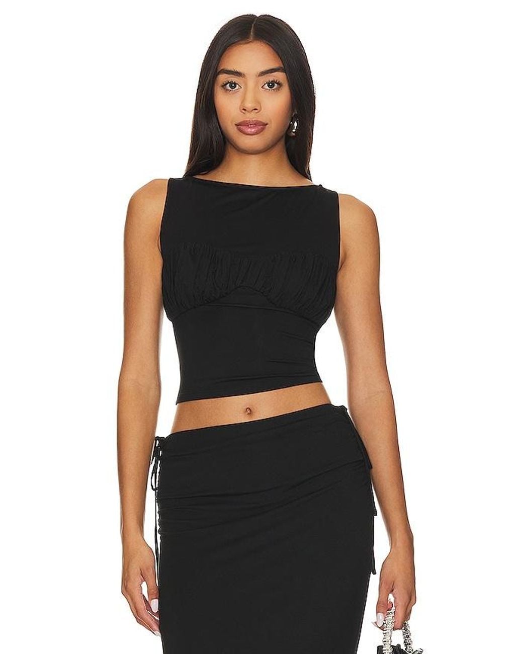 LPA Black Lorenza Top