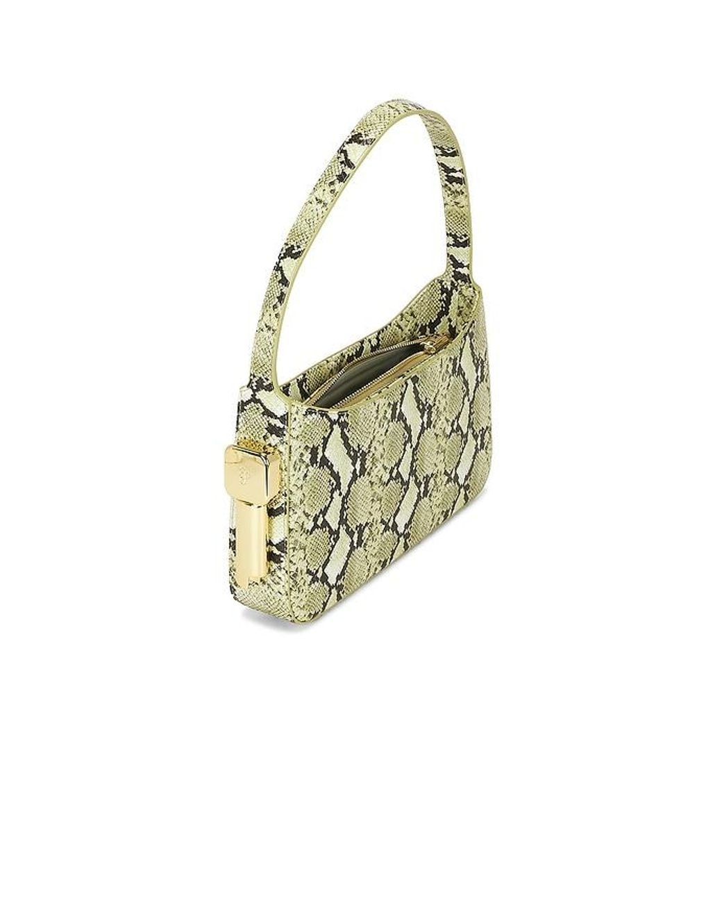 Edie Parker White Burn Collection Shoulder Bag