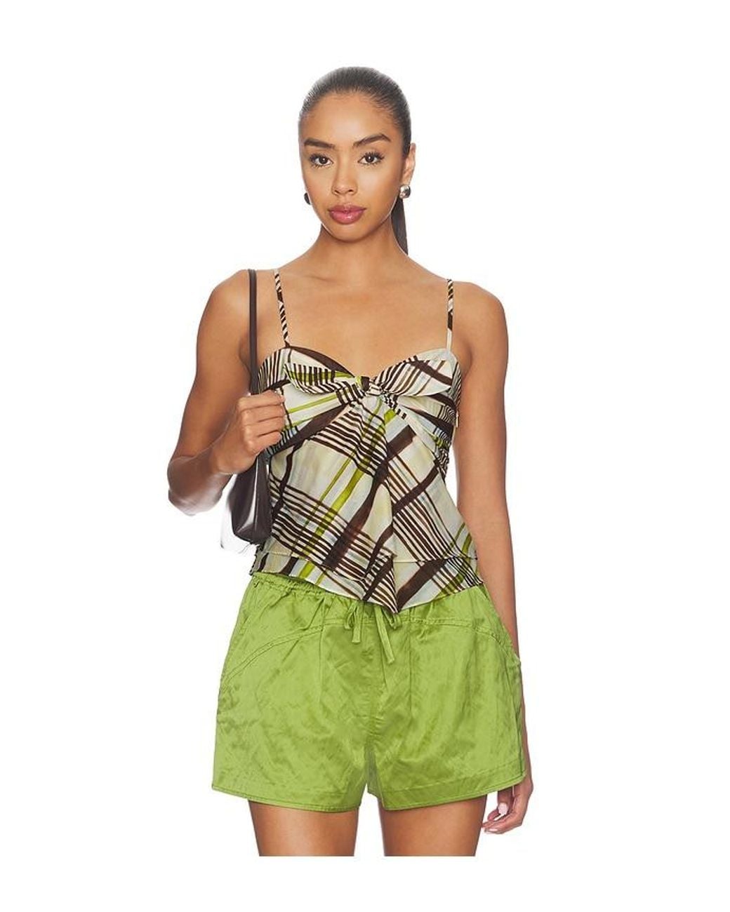 A.L.C. Green Hailey Top