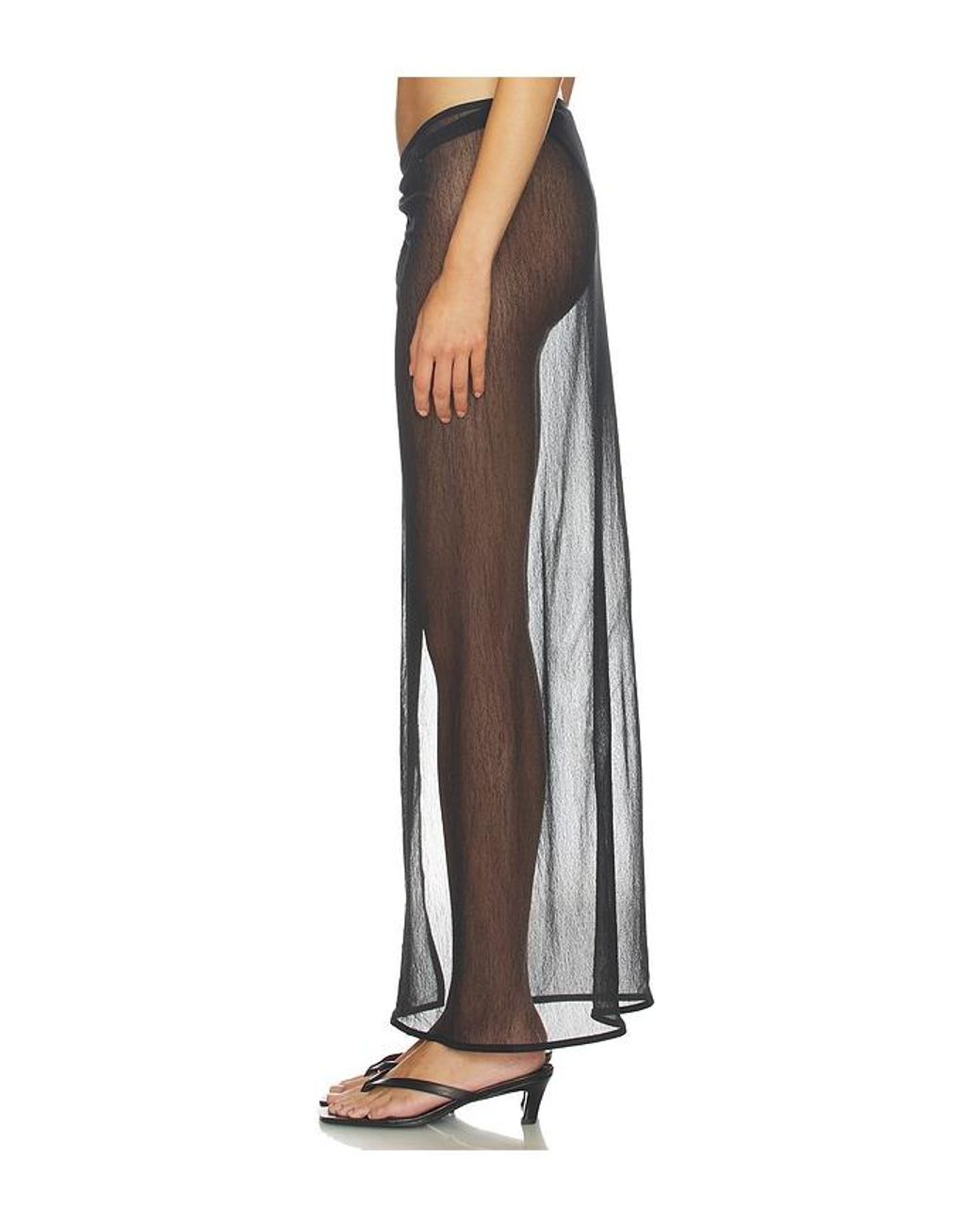 lovewave Black The Alejandro Maxi Skirt
