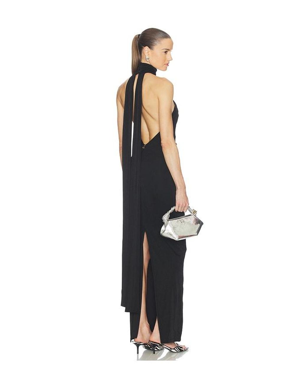 Nookie Black Crush Halter Gown