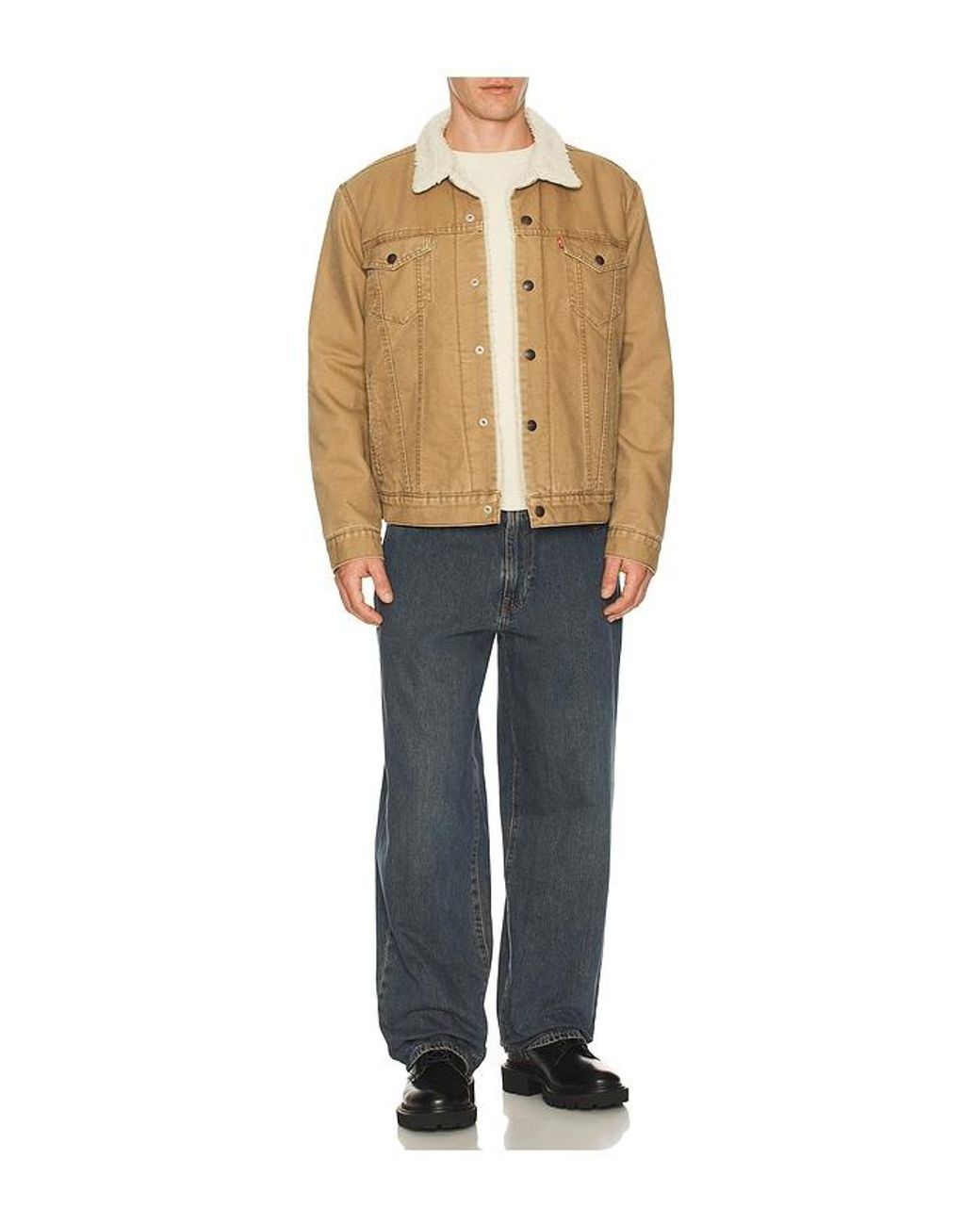 Levi's Blue 578 Baggy Jeans for men