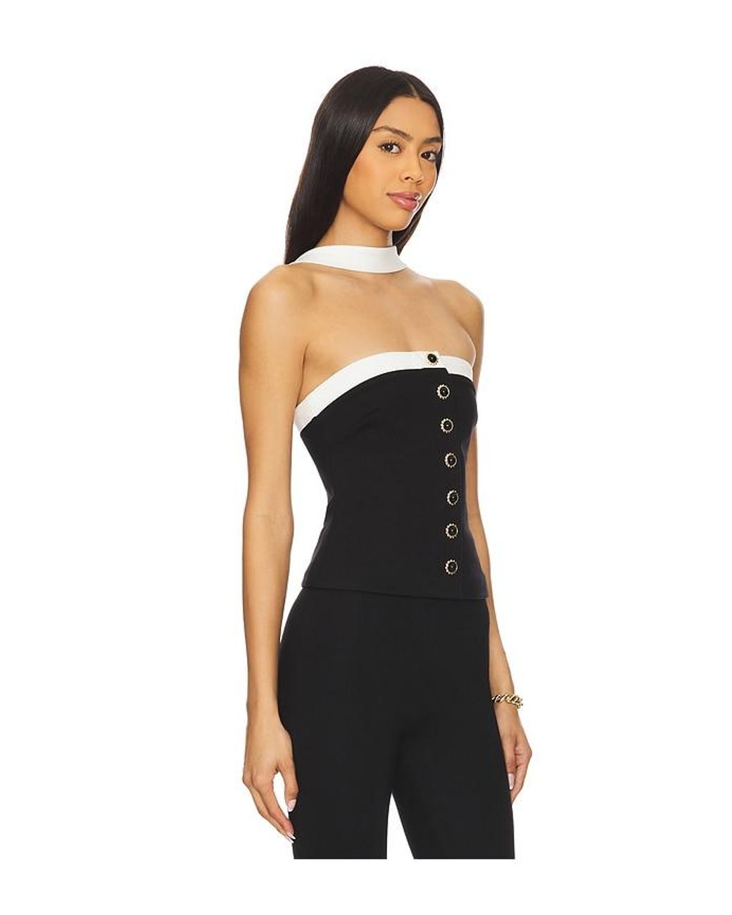 Lovers + Friends Black Audrey Top