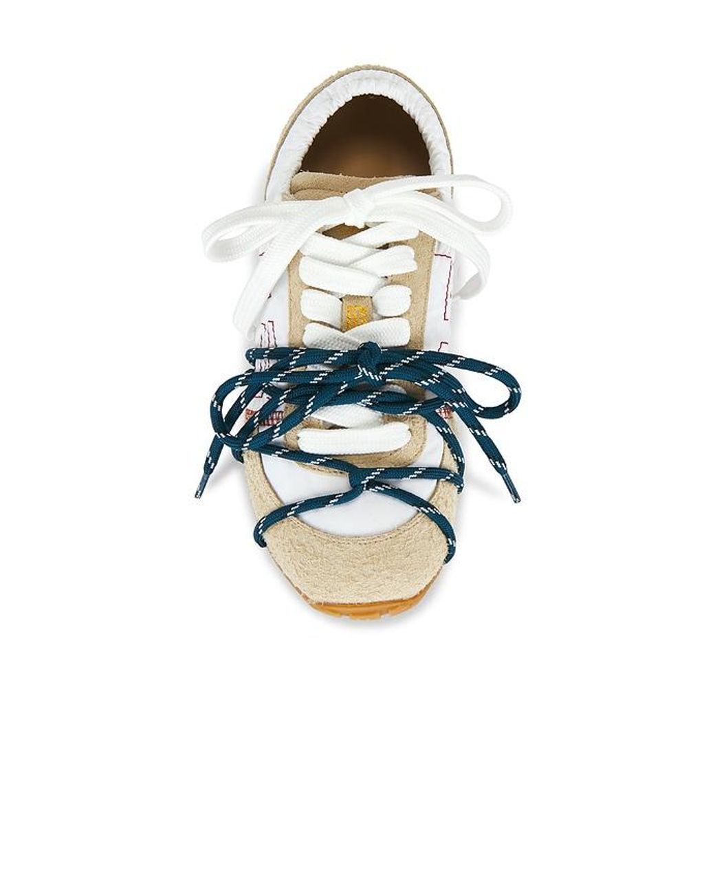 Balmain Multicolor Leather & Nylon Racer 45 Sneaker
