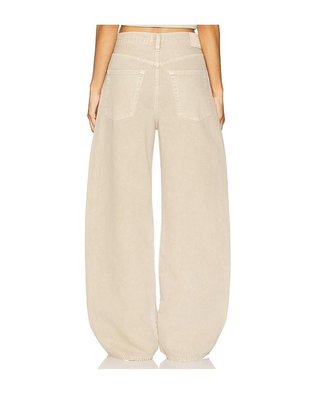 Citizens of Humanity Natural Brynn Drawstring Trouser Jeans