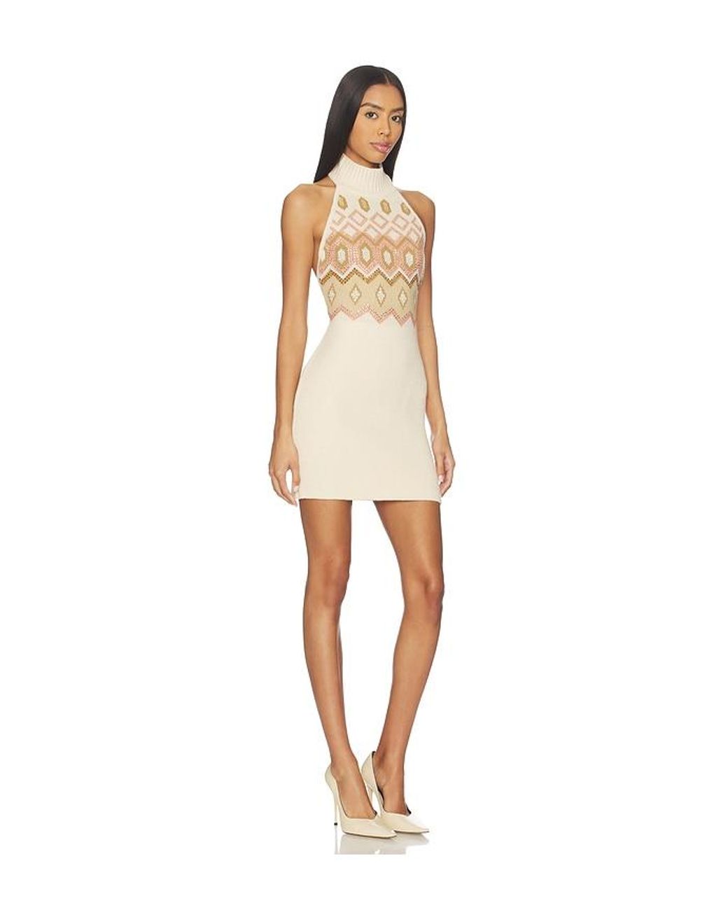 Vestido Marva En Color Crema Talla (También En Xs, S, M) retroféte de color Natural