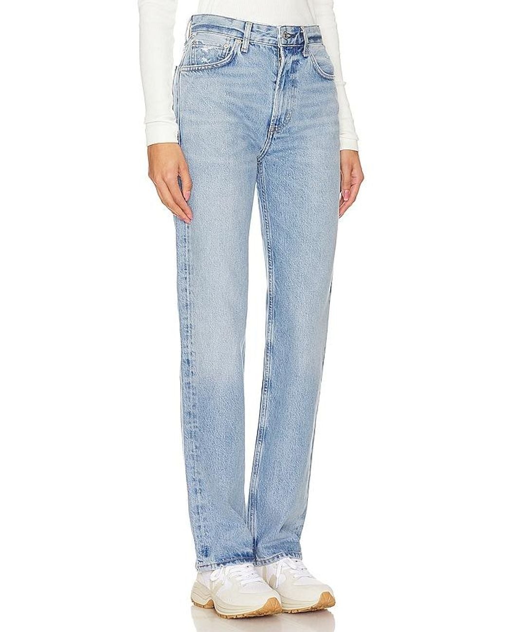 Citizens of Humanity Blue Zurie Straight Leg