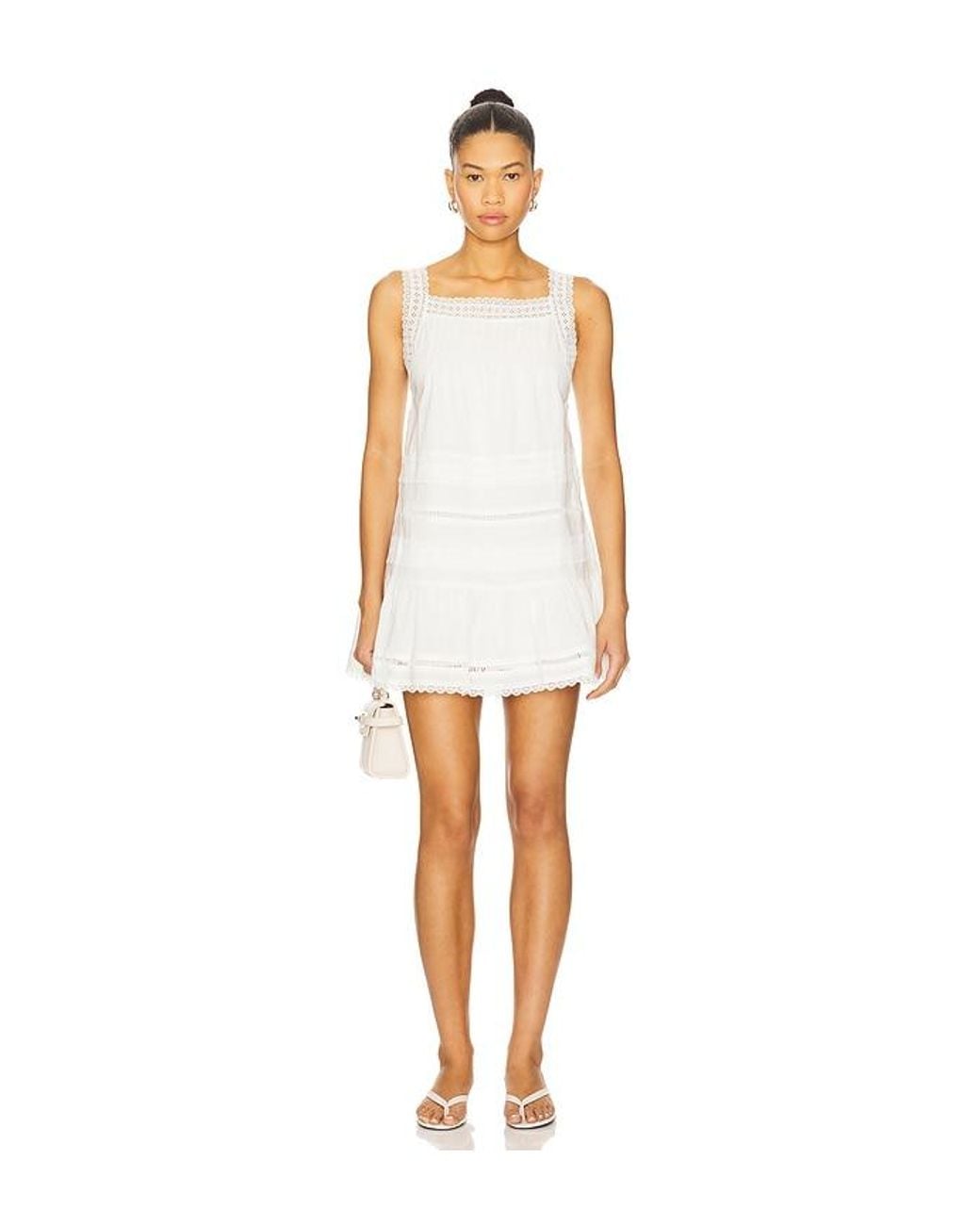 House of Harlow 1960 White X Revolve Felicity Mini Dress