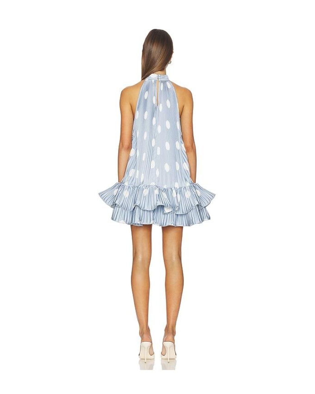 L'idée Blue Soleil Mini Dress