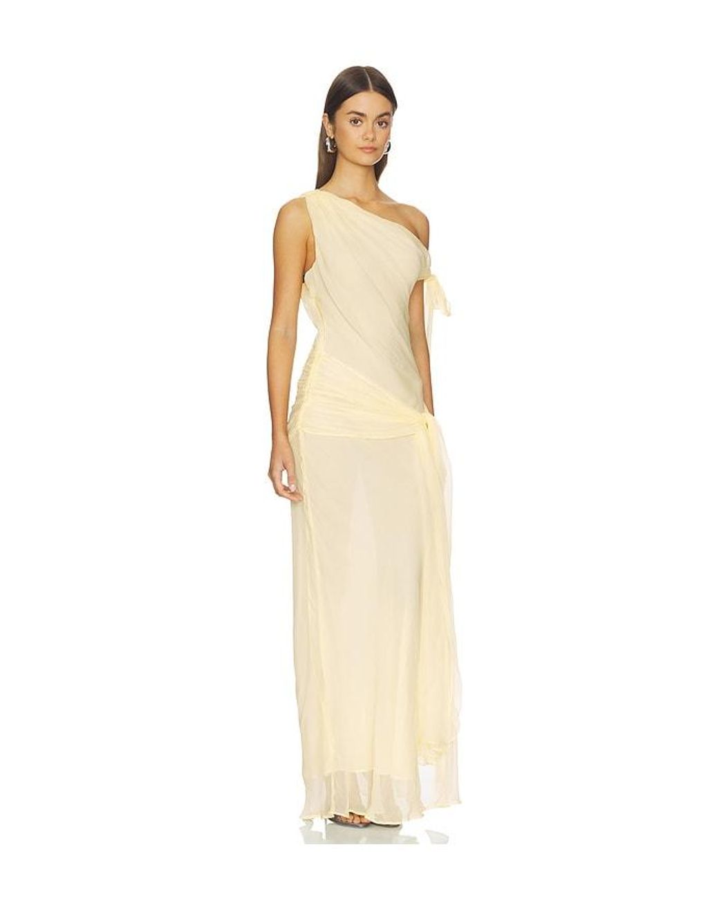Stone Cold Fox White X Revolve Sansa Gown