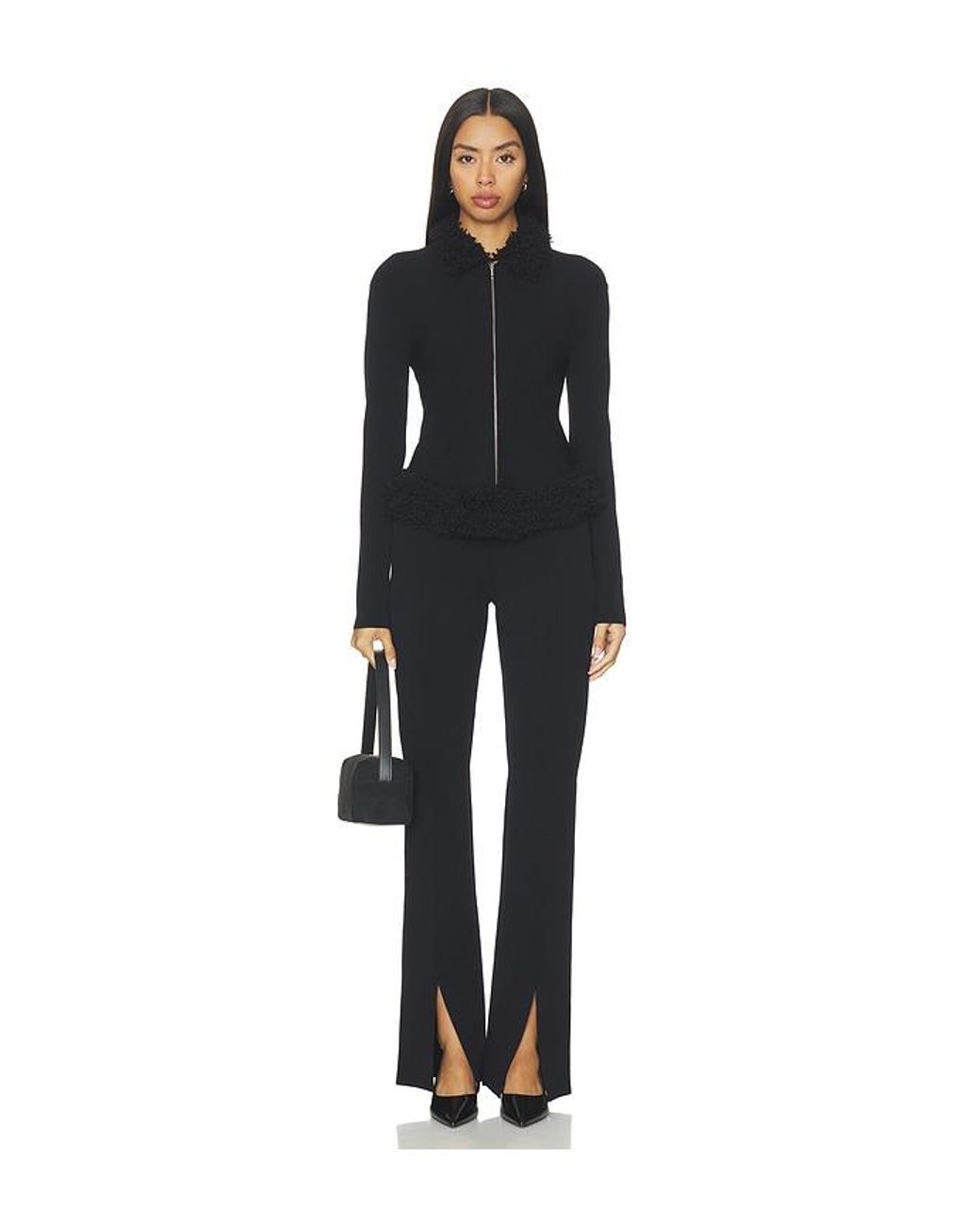 Et Ochs Black Salvatore Knit Pant