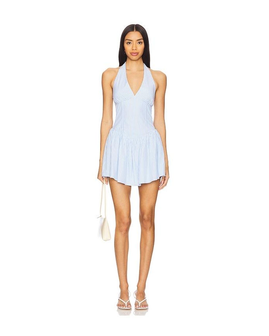 MORE TO COME Blue Yolani Mini Dress