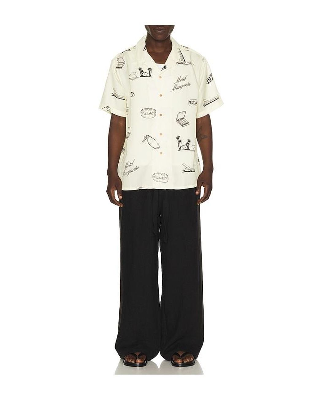Motel Margarita Natural No Vacancy Shirt for men