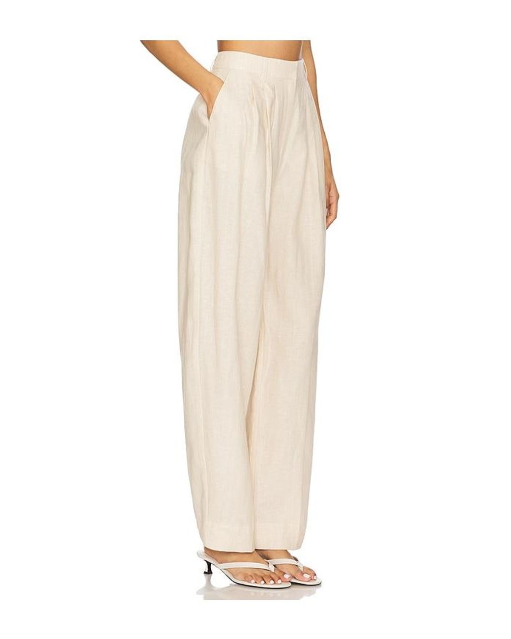 Posse White Lucille Trouser