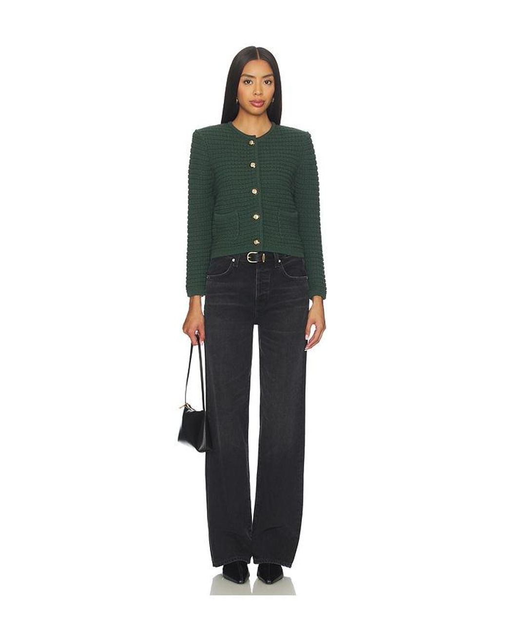 Citizens of Humanity Black Annina Straight Leg Jeans