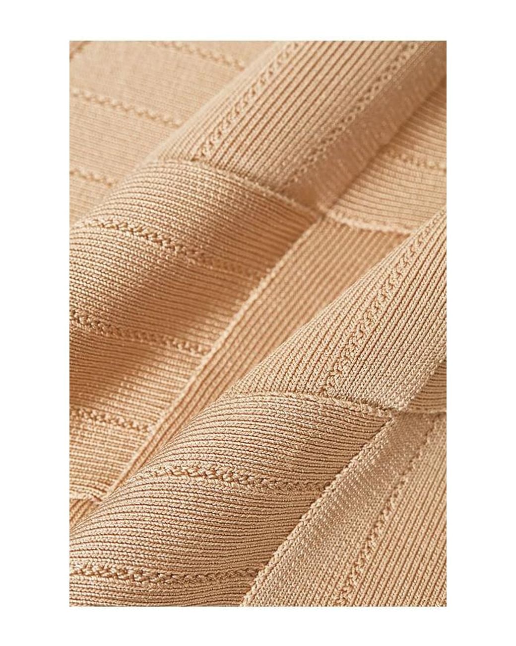 HAELO White Bandage Weave Mini Dress