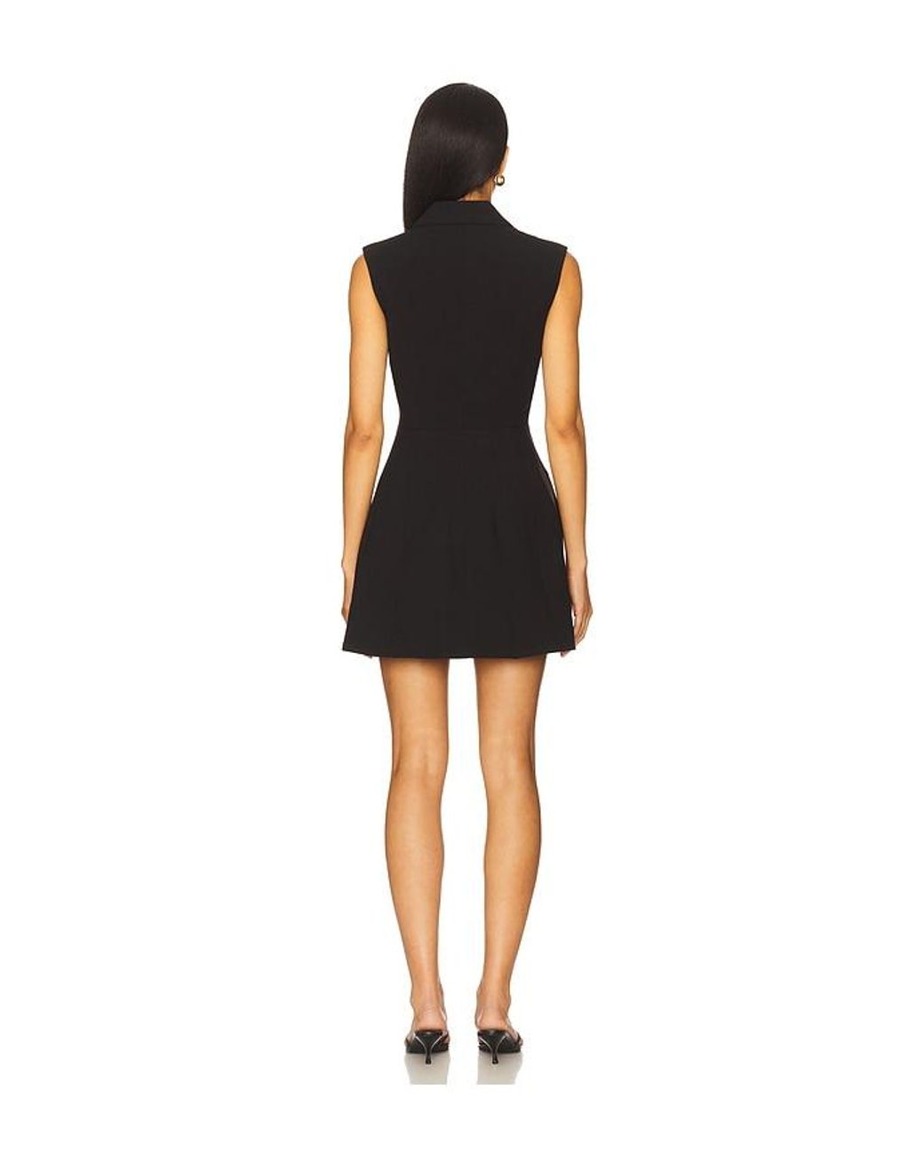 Bardot Black Destene Hourglass Mini Dress