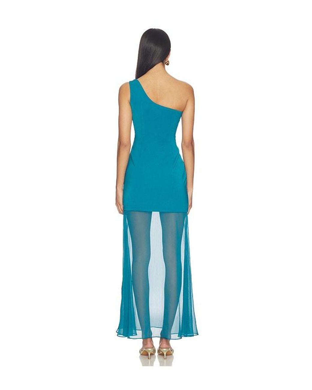 Line & Dot Blue Nikoleta Dress