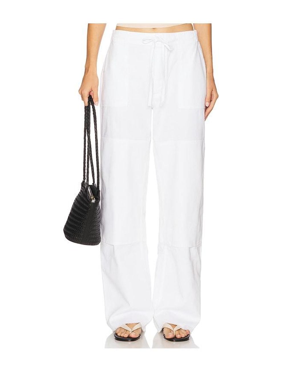 Re/done White Beach Pant