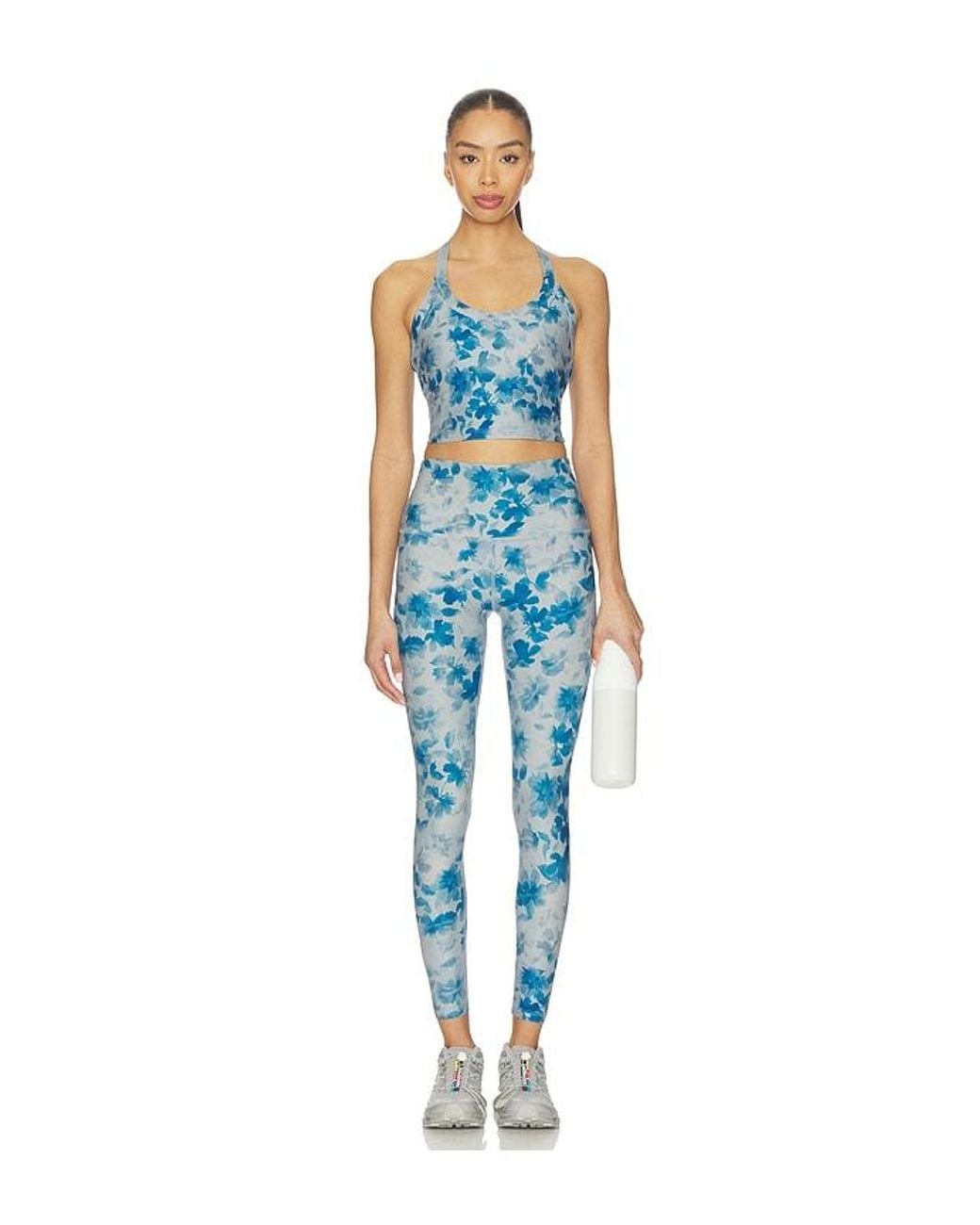 Beyond Yoga Blue Softmark High Waisted Midi Legging