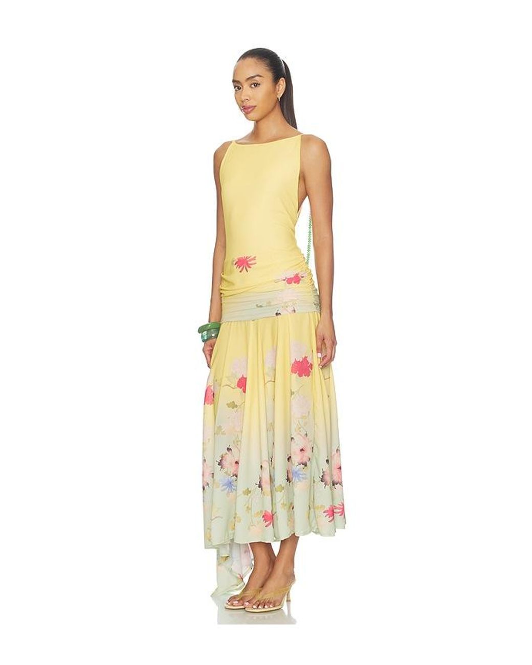 Mirae Metallic Iris Dress