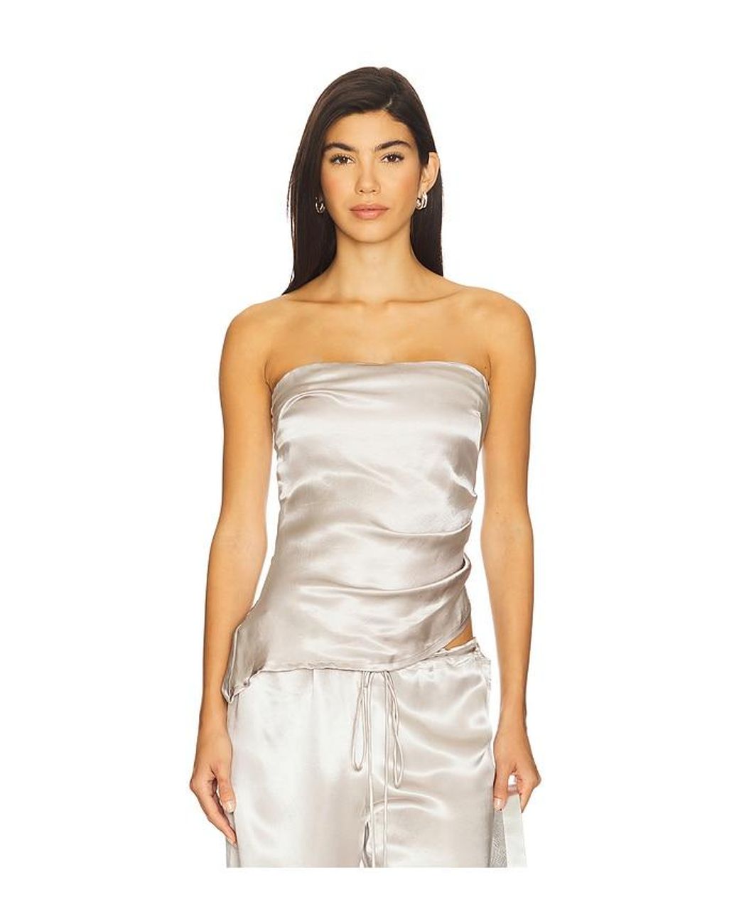 Tyler McGillivary White Estelle Tube Top