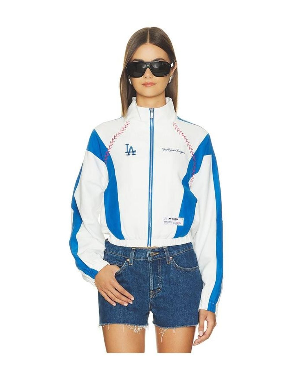 OFF SEASON Blue Lightweight Track Jacket