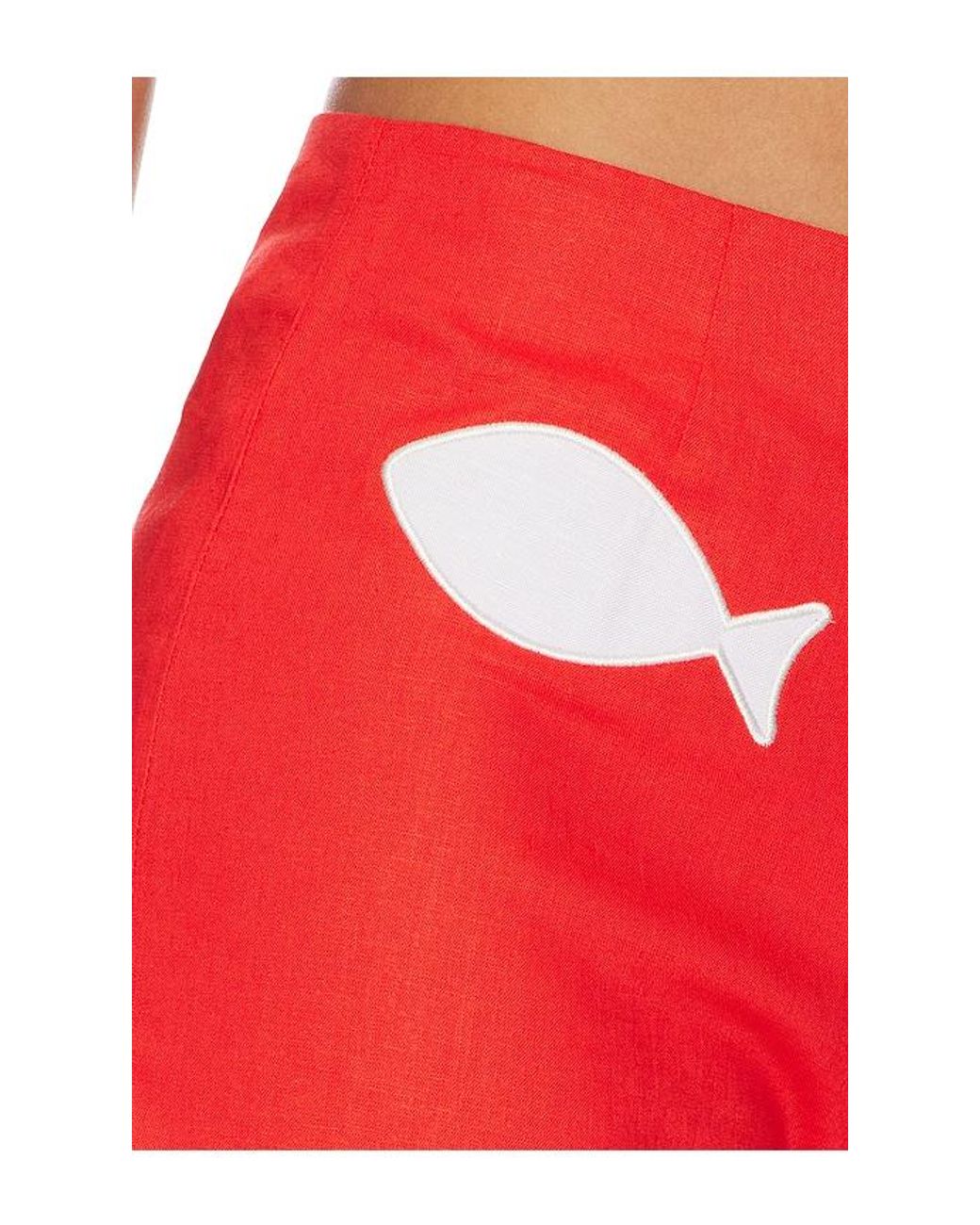 Sister NY Red Gone Fishing Short
